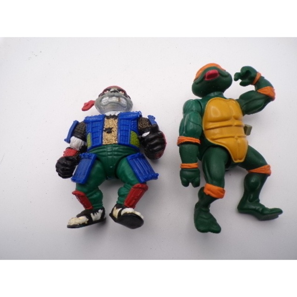Teenage Mutant Ninja‎ Turtles Action Figure Lot Michelangelo Raphael